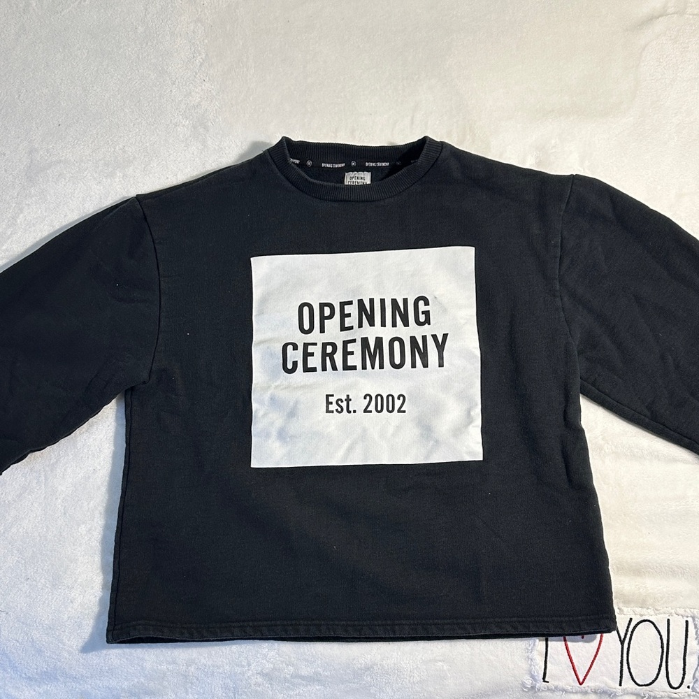 Opening Ceremony Logo Cutoff Sweat Tee